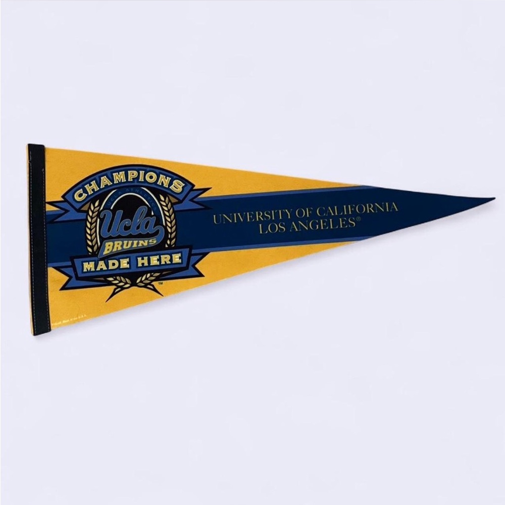 UCLA Bruins NCAA Champions college football pennant flag #UCLA #Bruins